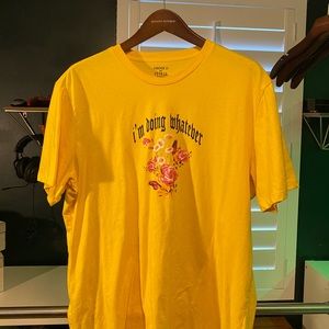 “I’m doing whatever” graphic T-shirt